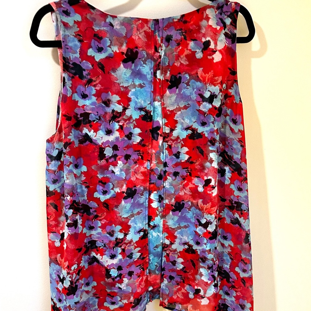 Sheer overlay top from Notions. XL worn but in good condition.